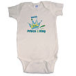 Prince of the King Personalized Infant Creeper 931439X